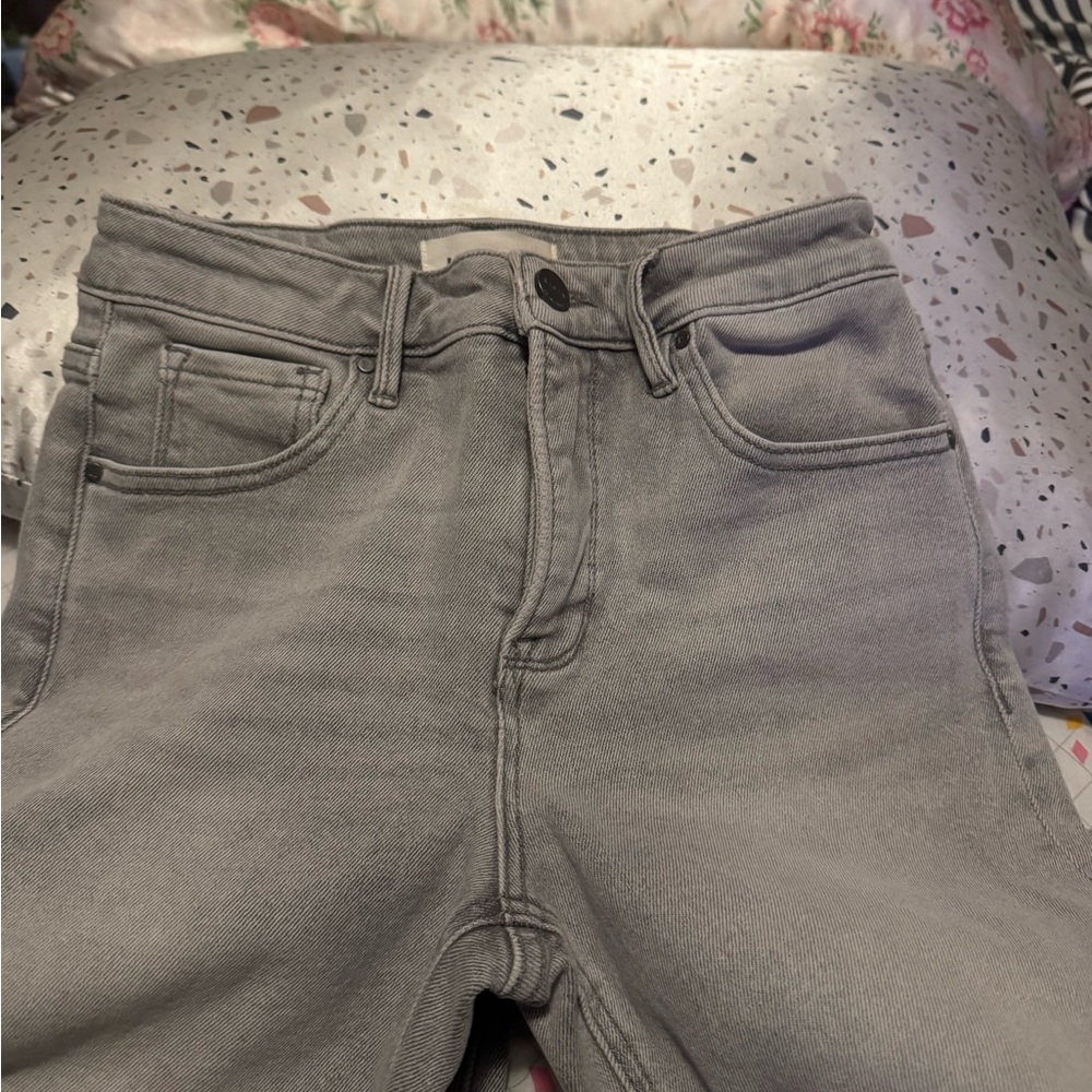 Risen Sabrena Women's Gray wide leg Jeans - Picture 4 of 8